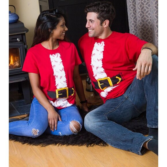 Funny Christmas T Shirts Holiday Costume Tees Novelty Unisex Shirts for Men - Picture 5 of 6